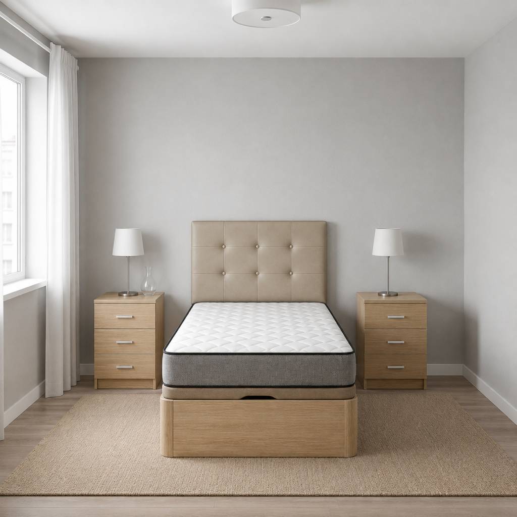 Pack dorm completo roble 90