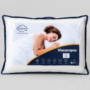 Almohada Viscocopos Antiácaros – Confort, Transpirable e Hipoalergénica